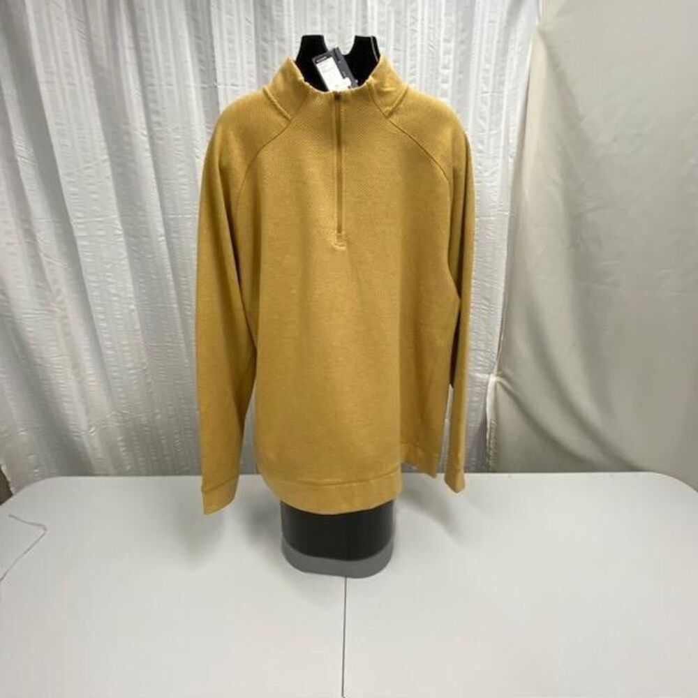 VRST Recharge Pebble 1/4 Zip Pullover XXL Palomino Gold NWT Stretch UPF 50+